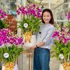 Dendrobium set Pot Modern